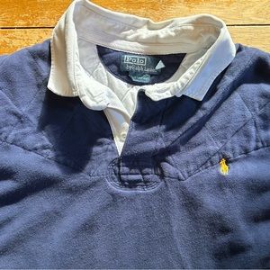 Polo Ralph Lauren Rugby Shirt men’s custom fit XXL